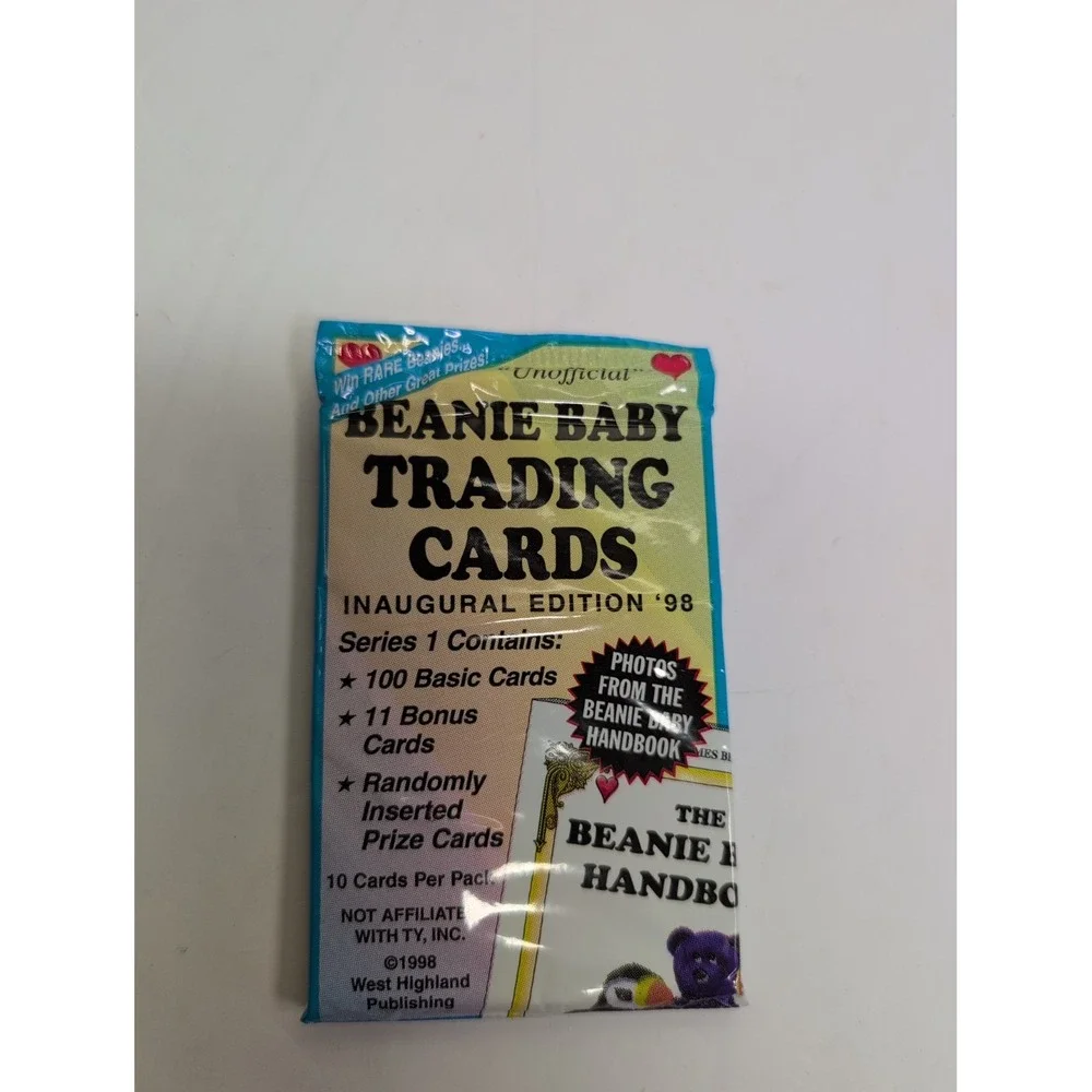 1998 West Highland Publishing Beanie Baby Trading Cards Pack - 1 Pack / 10 Cards
